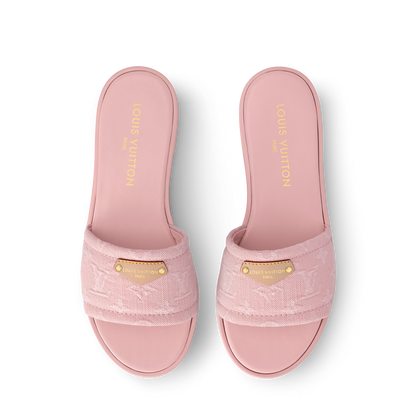 Zapatillas planas de denim