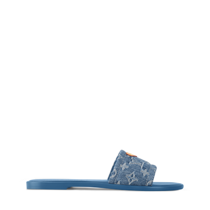 Zapatillas planas de denim