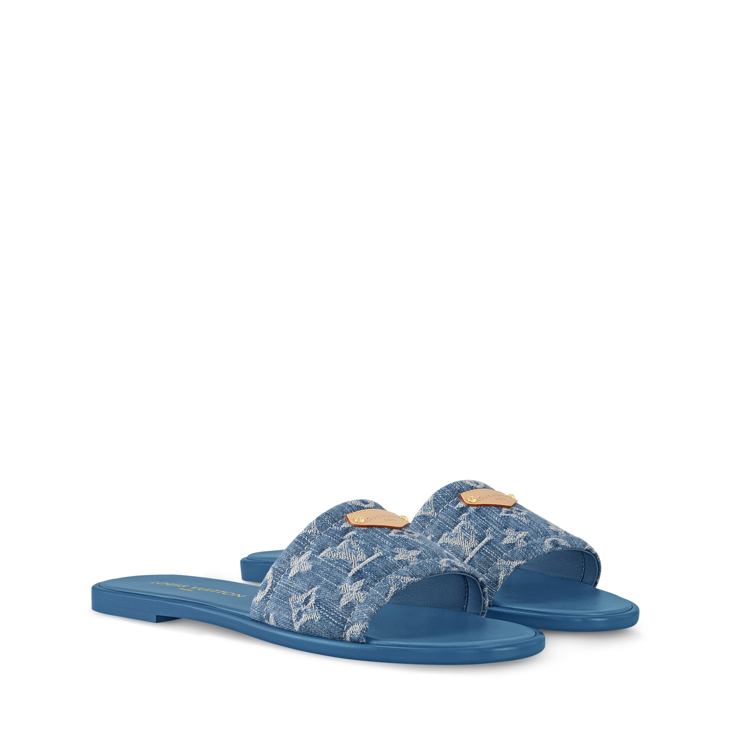 Zapatillas planas de denim