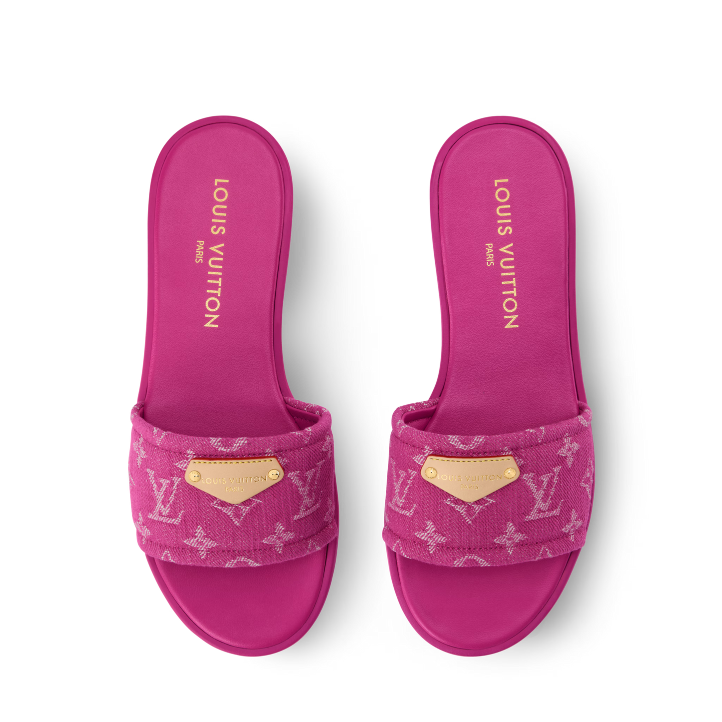 Zapatillas planas de denim