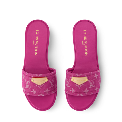 Zapatillas planas de denim